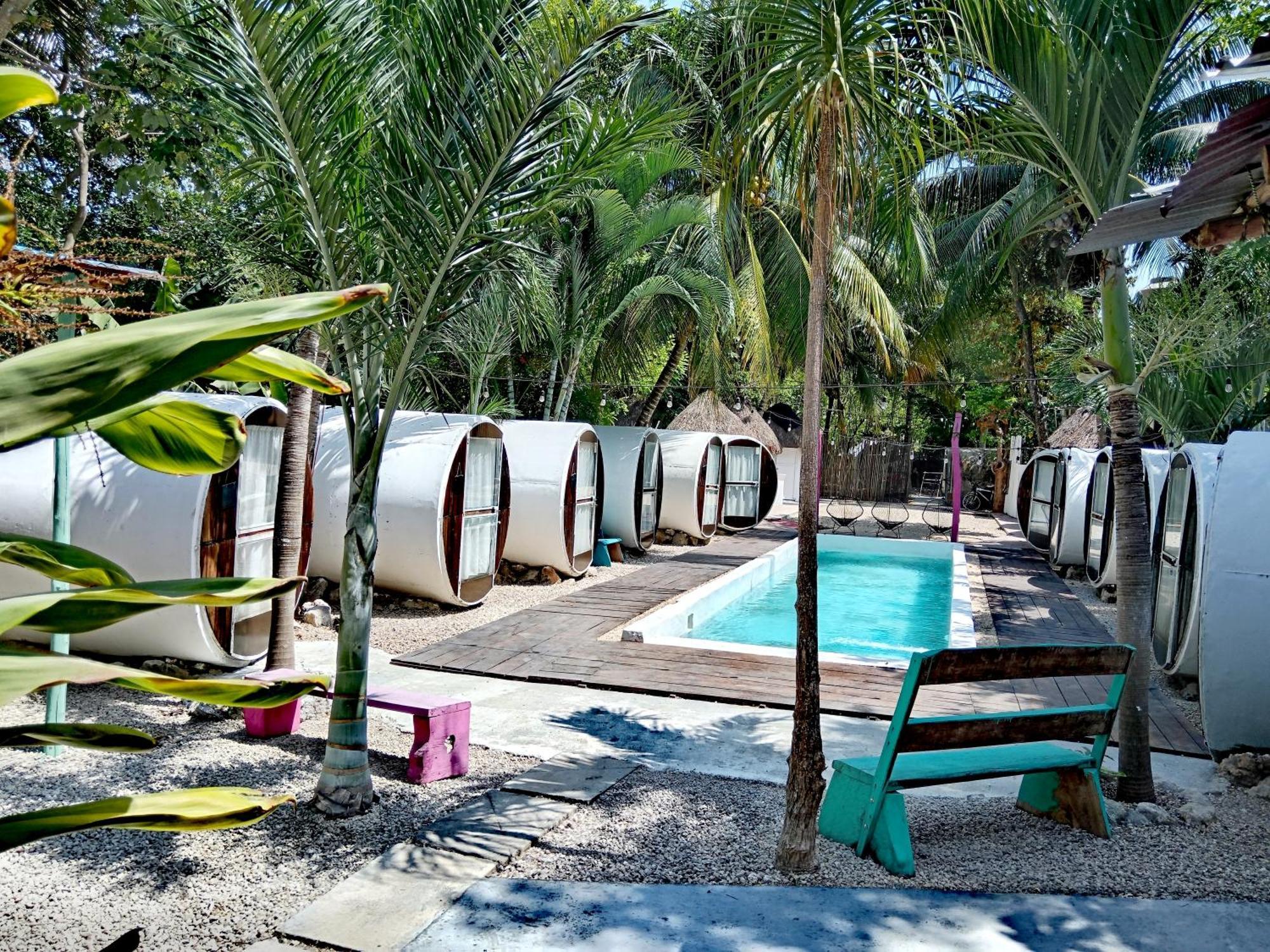 Kulu Tubohostel Bacalar Exterior photo